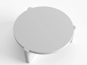 yucca stuff concho table 3D Model