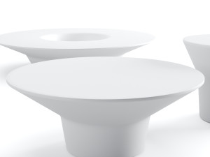 bb italia outdoor springtime garden side table 3D Модель