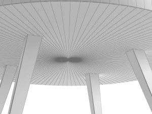 tavolino realizzato su misura Modello 3D