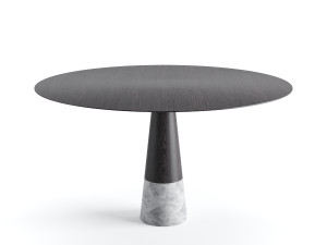 echo dining tables designed by christophe pillet 3D Model