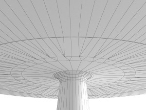 echo dining tables designed by christophe pillet 3D Model