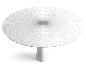 echo dining tables designed by christophe pillet 3D Model
