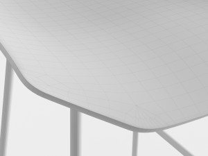 design within reach loku barstool 3D Модель