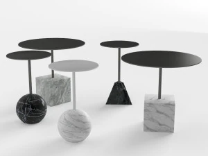 knockout lounge tables 3D Model