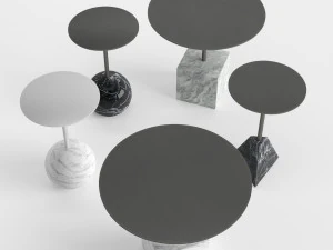 knockout lounge tables 3D Model
