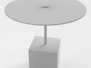 knockout lounge tables 3D Model