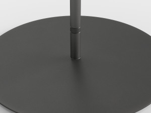 bernhardt quiet side table 3D Модель