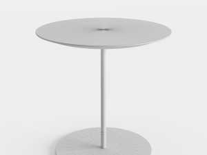 bernhardt quiet side table 3D Модель