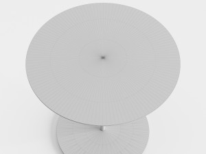 bernhardt quiet side table 3D Модель