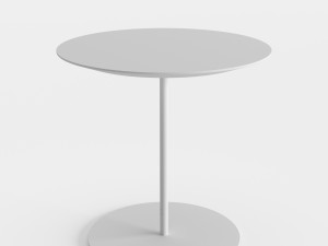 bernhardt quiet side table 3D Модель