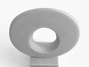 modern decorative abstract stone art sculpture 02 3D Model