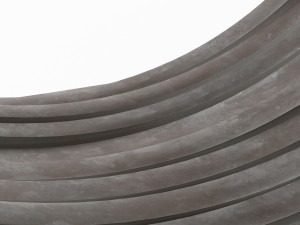 modern decorative abstract bronze art sculpture 05 Modelo 3D
