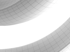 modern decorative abstract bronze art sculpture 01 3D Model