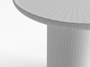 custom made side table stool 3D Model