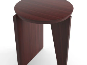 eggcollective wu side table stool 3D Model