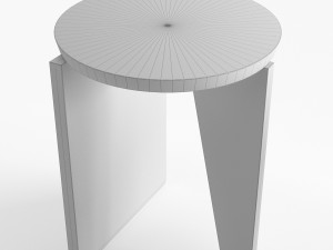 eggcollective wu side table stool 3D Модель