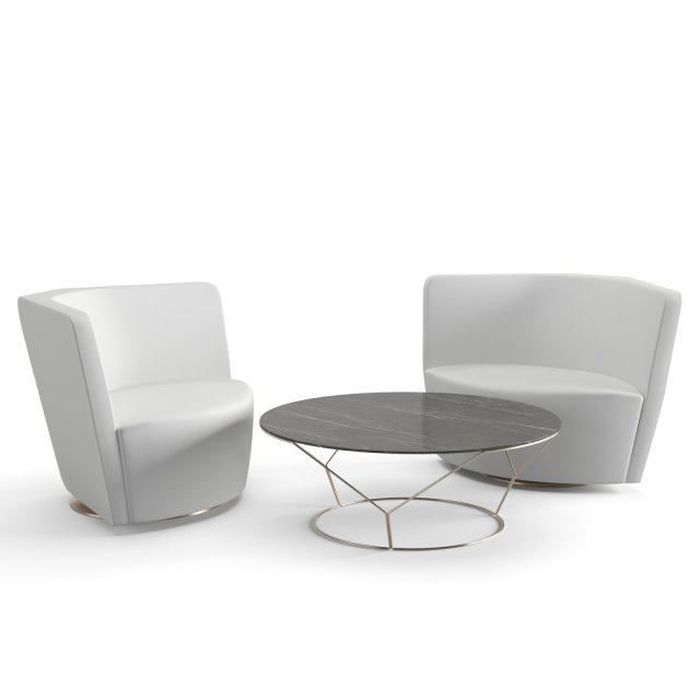keilhauer cahoots lounge and coffee table 3D मॉडल .c4d .max .obj .3ds .fbx .stl .blend 