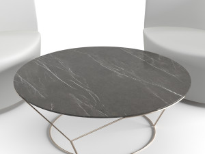 keilhauer cahoots lounge and coffee table 3D मॉडल