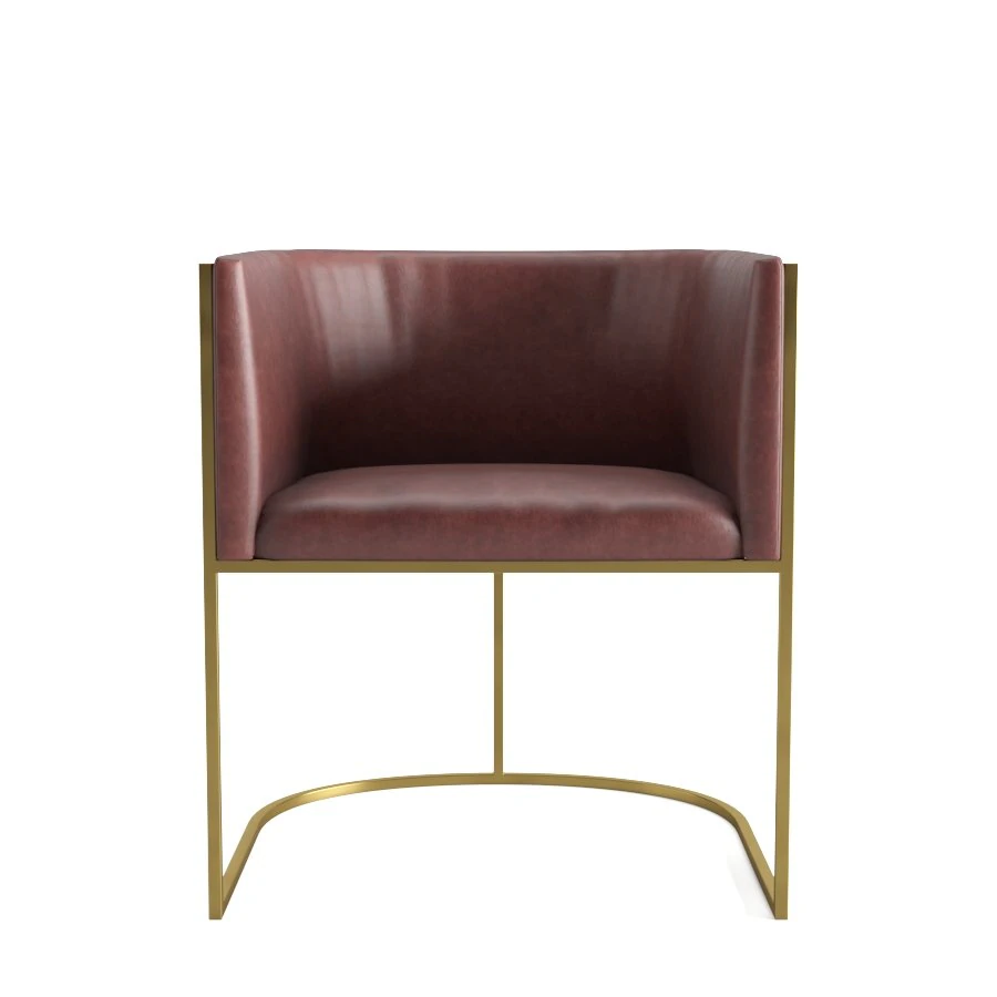 dining armchair 3D Model .c4d .max .obj .3ds .fbx .stl .blend 