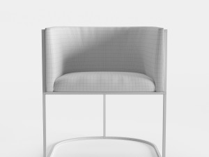 dining armchair 3D 모델