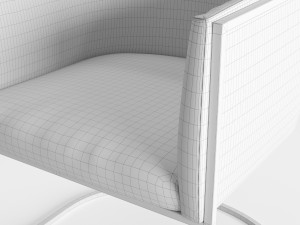 dining armchair 3D 모델