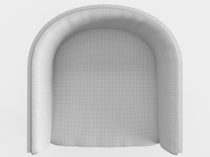 dining armchair 3D 모델