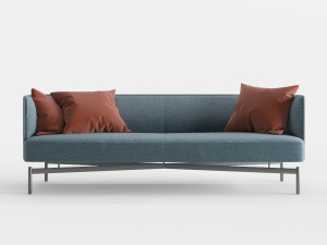 bernhardt sofa finale 3D 모델