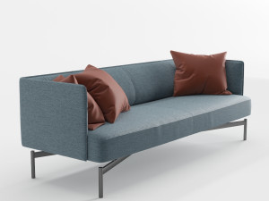 bernhardt sofa finale Model 3D