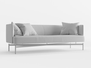 bernhardt sofa finale Model 3D