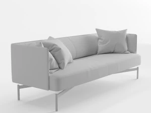 bernhardt sofa finale 3D Model