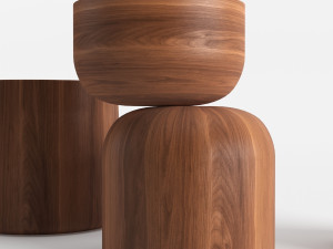 design within reach hew side tables 3D मॉडल