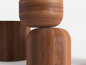 design within reach hew side tables 3D Model