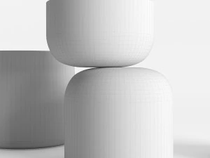 design within reach hew side tables 3D Model