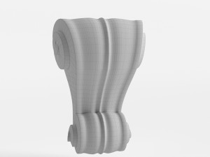 architectural element keystone Model 3D