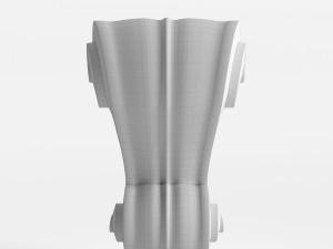 architectural element keystone Model 3D