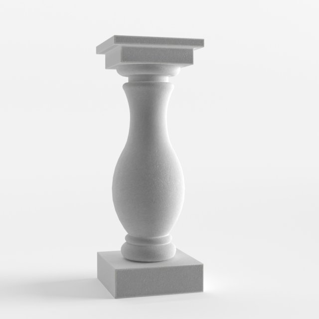 architectural element balustrade Modelo 3D .c4d .max .obj .3ds .fbx .stl .blend 