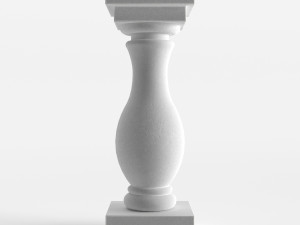 architectural element balustrade Modelo 3D