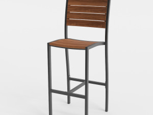 largo barstool 3D-Modell