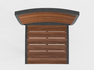 largo barstool 3D-Modell