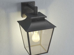 astro richmond wall lantern 200 Model 3D