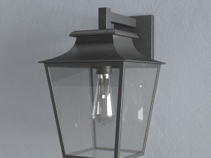 astro richmond wall lantern 200 Model 3D
