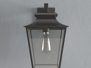 astro richmond wall lantern 200 Model 3D