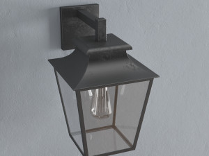 astro richmond wall lantern 200 Model 3D