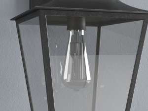 astro richmond wall lantern 200 Model 3D