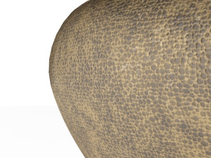 goa cocktail table antique brass 3D Модель
