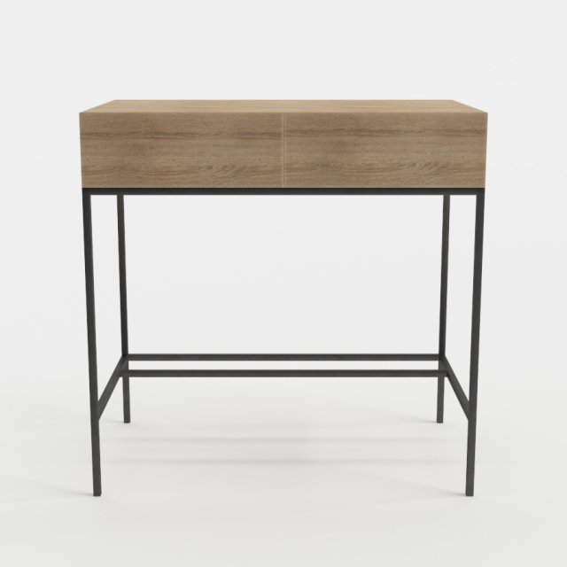 west elm industrial storage mini desk 3Dモデル .c4d .max .obj .3ds .fbx .stl .blend 