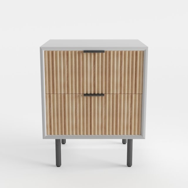 west elm quinn wood nightstand 3D 모델 .c4d .max .obj .3ds .fbx .stl .blend 
