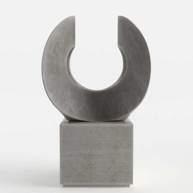 modern decorative abstract stone art sculpture 07 3D 모델 .c4d .max .obj .3ds .fbx .stl .blend 