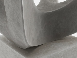 modern decorative abstract stone art sculpture 07 3D 모델
