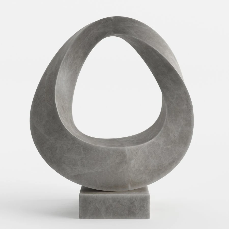 modern decorative abstract stone art sculpture 06 3D Model .c4d .max .obj .3ds .fbx .stl .blend 